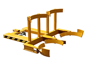 DG800抱箍式叉车专用油桶夹具