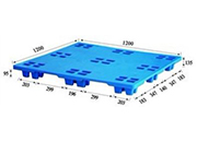 平板轻型塑料托盘-WH-1212 PQ