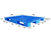 网状货架轻型塑料托盘-WH-1210 WHQ