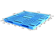网状田字塑料托盘-WH-1111 WT