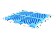 网状九脚塑料托盘-WH-1412 WJ