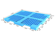 网状九脚塑料托盘-WH-1311 WJ