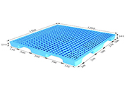 网状九脚塑料托盘-WH-1212 WJ